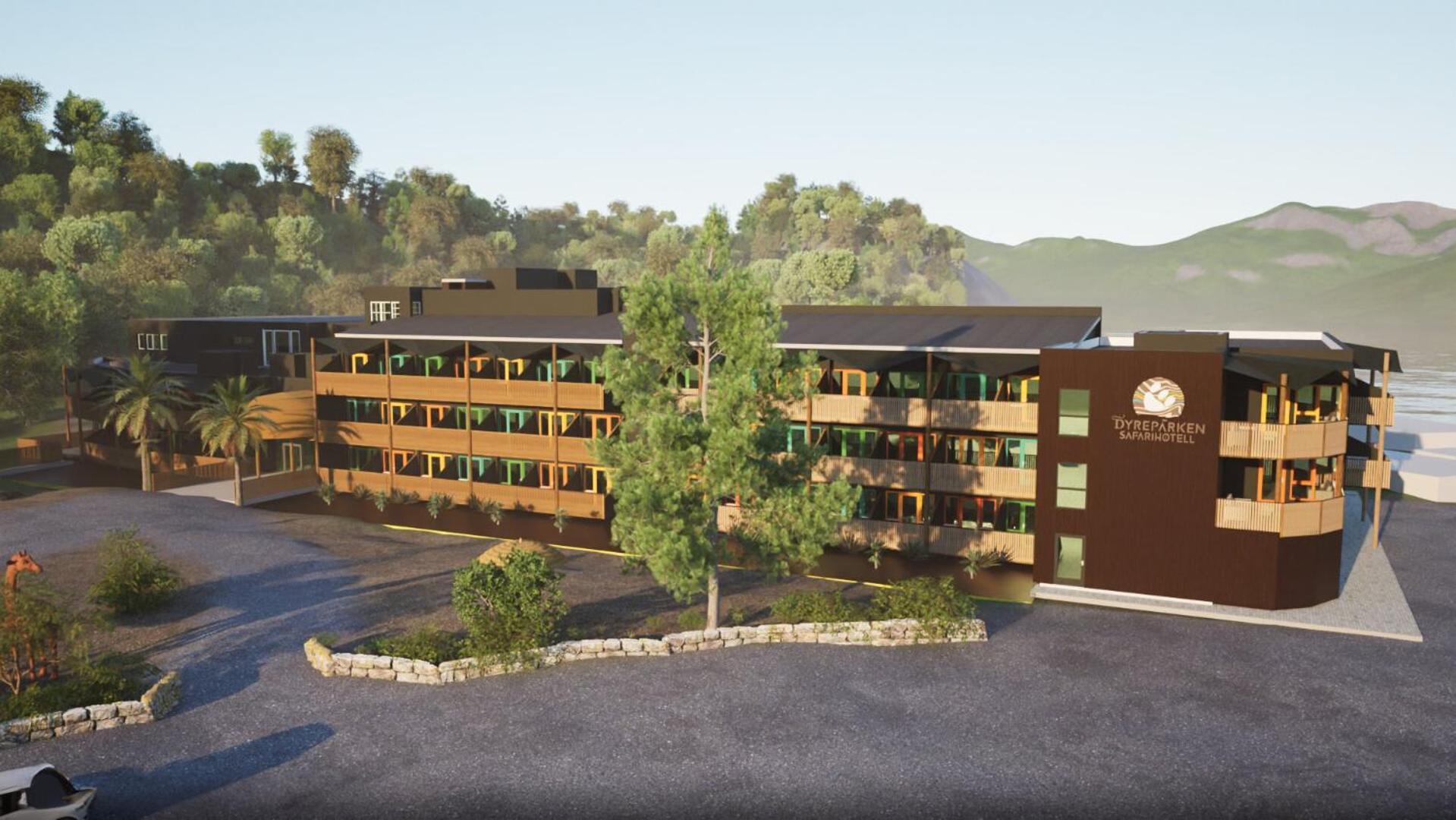 Dyreparken Safarihotell Kristiansand Ngoại thất bức ảnh
